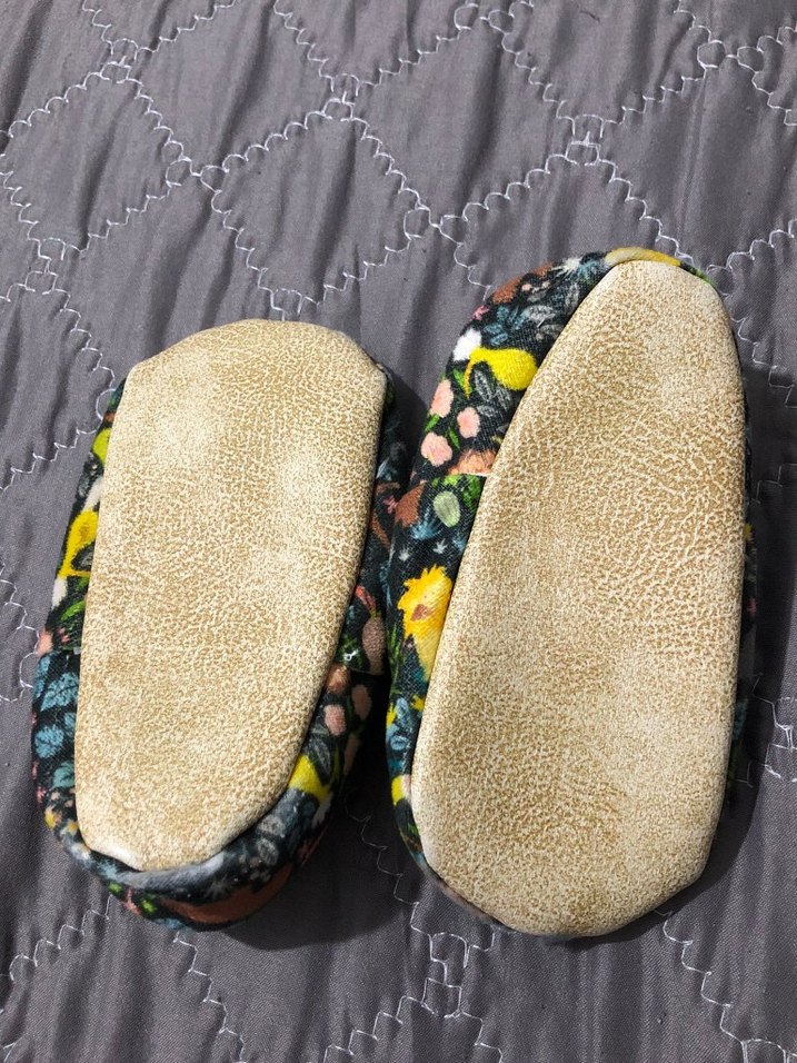 Renkli Baskılı Bohem Erkek Bebek Patik - Görsel 2