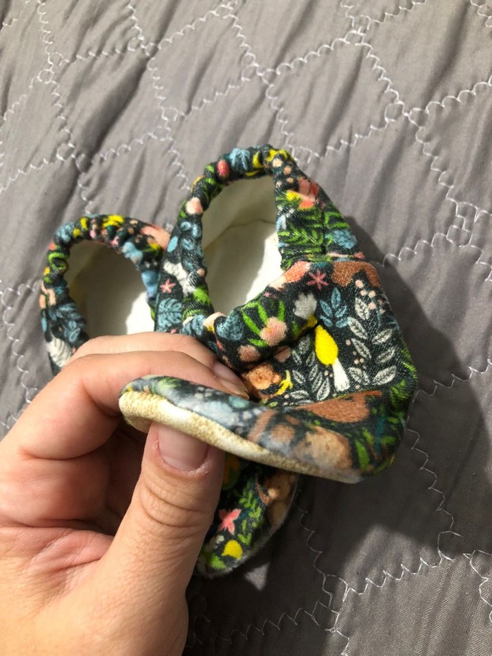 Renkli Baskılı Bohem Erkek Bebek Patik - Görsel 4