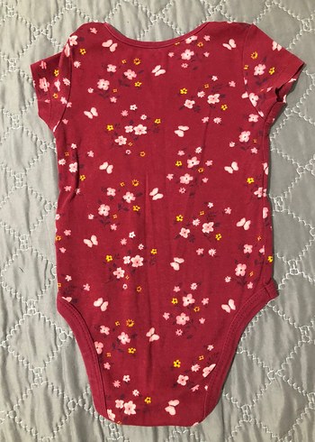 Kız Bebek Kısa Kollu V Yaka Bodysuit - Görsel 2