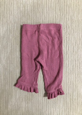 Pembe Bebek Kız Uzun Kollu Fırfırlı Takım - Görsel 5