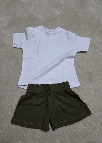 Safari Baskılı Erkek Bebek Kısa Kollu Takım - Görsel 2