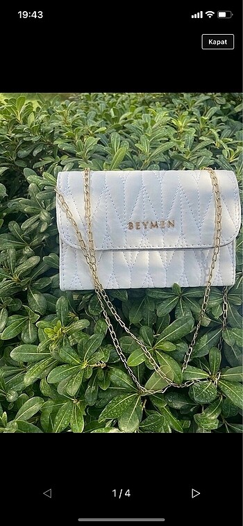 Beymen beyaz Gucci siyah