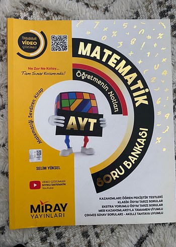 Miray Yayınları AYT Matematik Soru Bankası