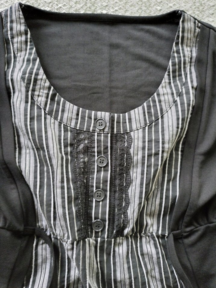 Vintage Dantelli Elbise - Görsel 3