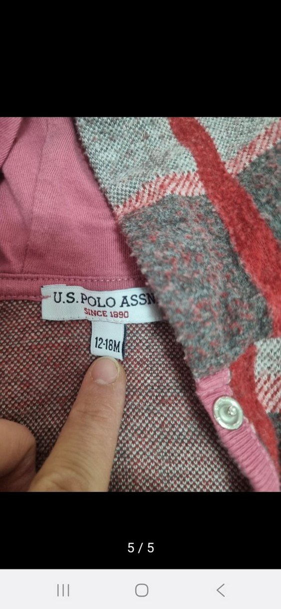 uspa Örgü Kapüşonlu Çocuk Takımı - Görsel 2