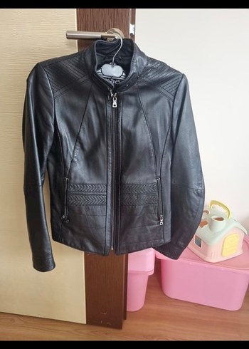 derimod siyah  Deri Ceket - Görsel 2