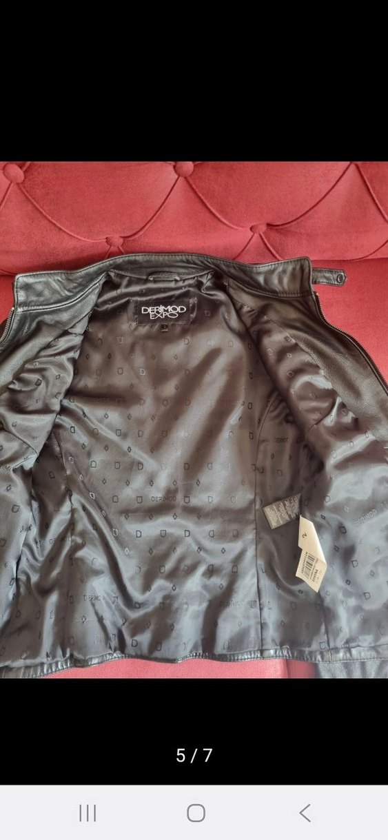 derimod siyah  Deri Ceket - Görsel 3