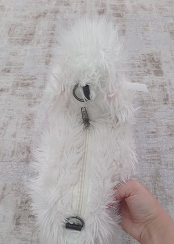 Fermuarlı küçük peluş oyuncak