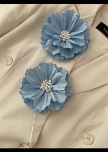 Çiçek Broş - Bohem Stil