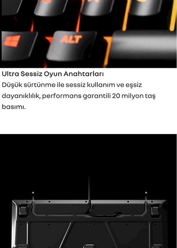 Steelseries Apex 3 Türkçe RGB Gaming Klavye - Görsel 6