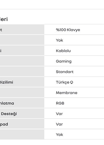 Steelseries Apex 3 Türkçe RGB Gaming Klavye - Görsel 10