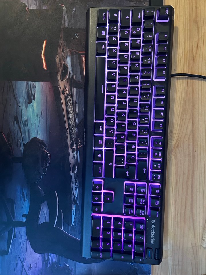 Steelseries Apex 3 Türkçe RGB Gaming Klavye - Görsel 2