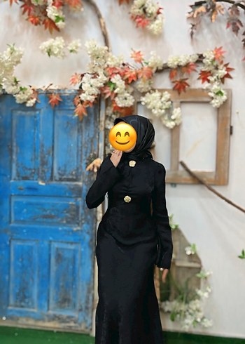 Siyah elbise - Görsel 2