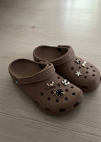 Kahverengi Orjinal Crocs Terlik