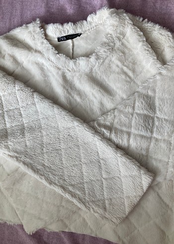 Zara tüylü yumuşak üst - Görsel 2