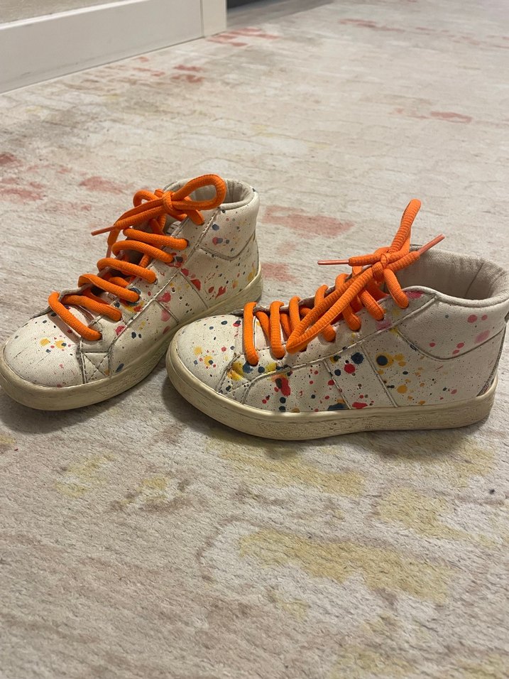 Renkli Bağcıklı Kız Spor Ayakkabı - Görsel 2