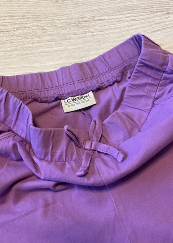 Mor Kız Çocuk Mini Şort - Görsel 3