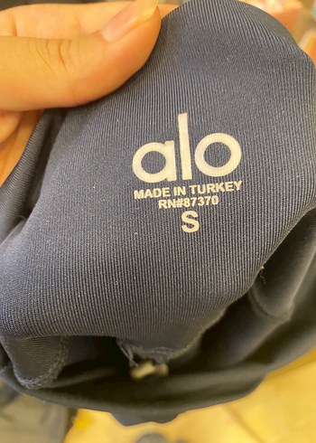 Kadın lacivert Renk Biker Tayt Velcro Detaylı