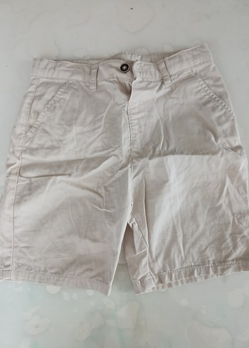Bej Pamuklu Erkek Şort - Görsel 2
