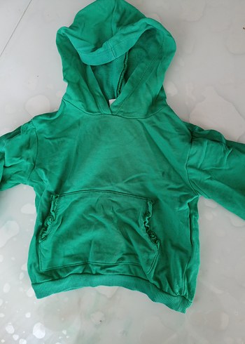 Kız Çocuk Kapüşonlu Eşofman Takımı - Görsel 2