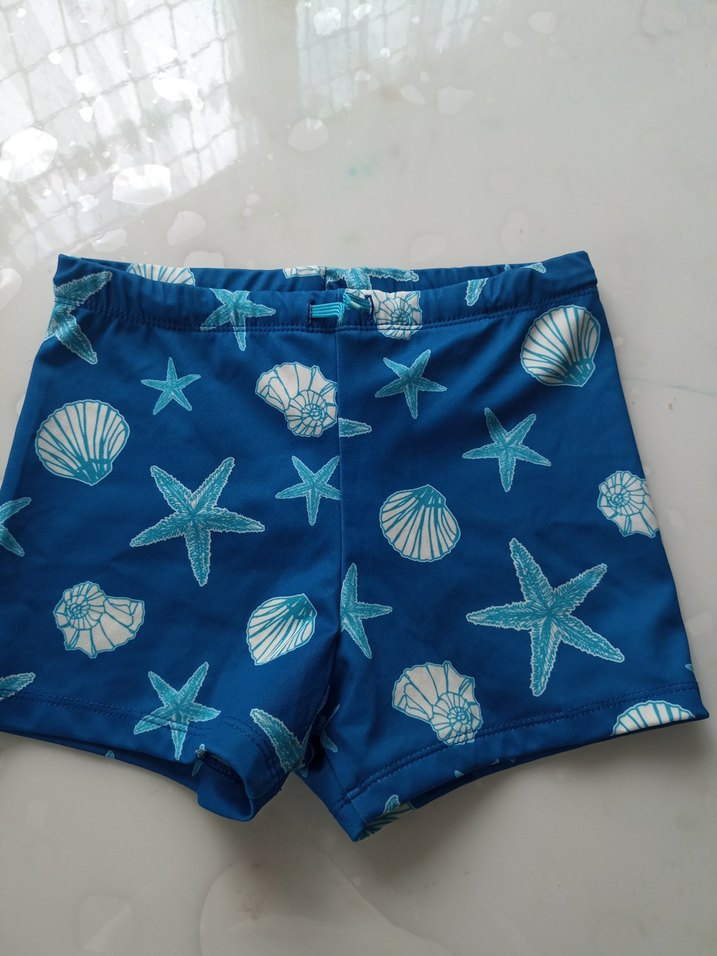 Mavi Deniz Temalı Erkek Mayo Şortu - Görsel 2