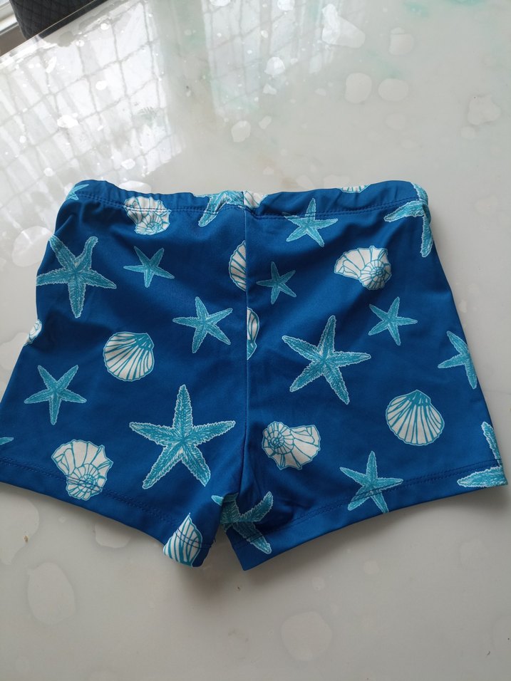 Mavi Deniz Temalı Erkek Mayo Şortu - Görsel 3
