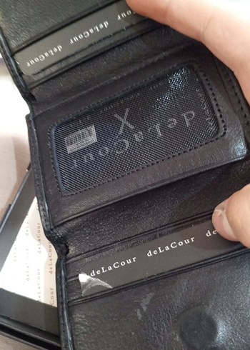 Siyah Deri Erkek Cüzdanı - Görsel 2