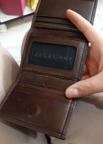 Kahverengi Erkek Deri Cüzdan - Görsel 2