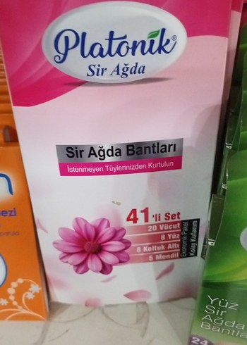 Platonik Sir Ağda Bantları 41'li Set