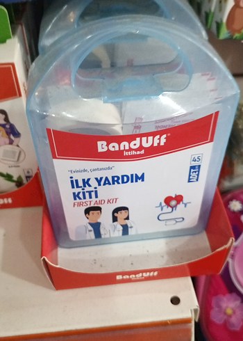 Banduff İlk Yardım Kiti 45 Parça Mavi