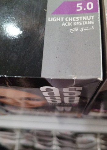 Asse Adventure Açık Kestane Saç Boyası 5.0 - Görsel 2