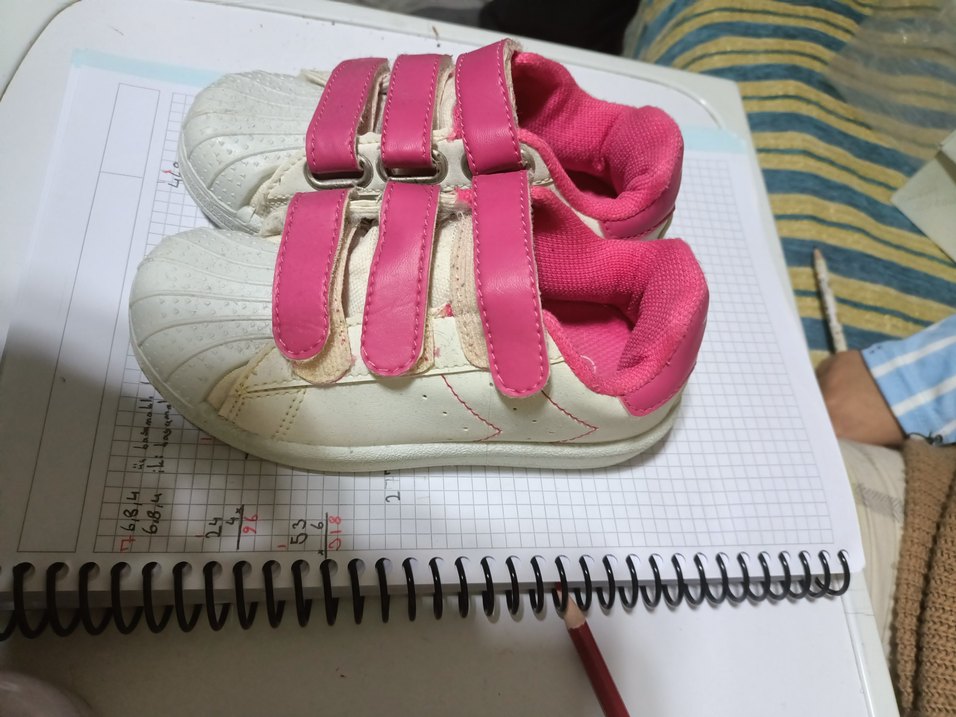 Kız Çocuk Pembe Cırt Cırtlı Spor Ayakkabı Kinetix 27 numara - Görsel 4