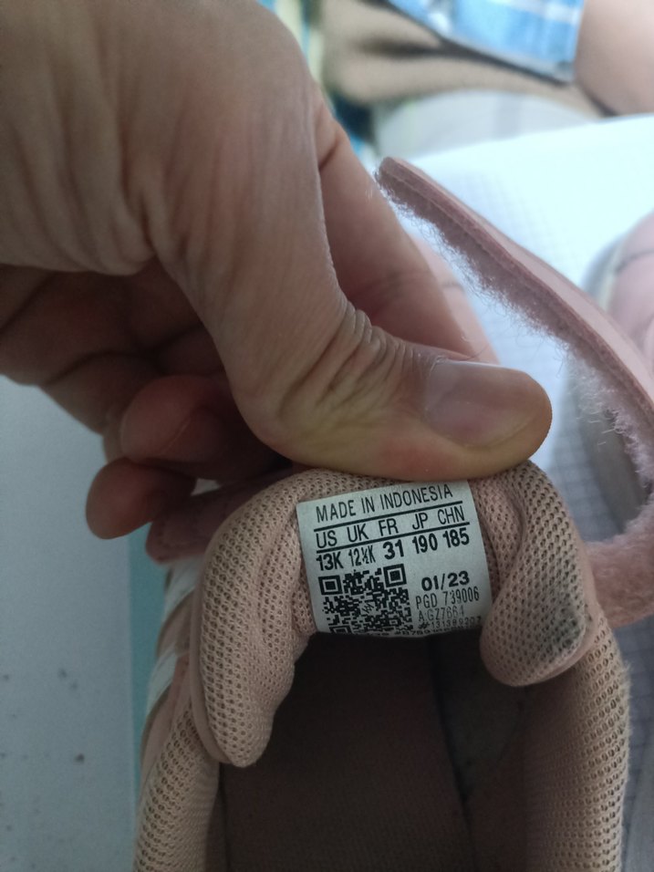 Adidas Pembe Cırt Cırtlı Spor Ayakkabı 31 numara - Görsel 2