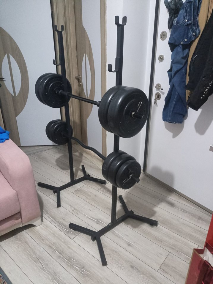 bench press squat ağırlık standı - Görsel 2