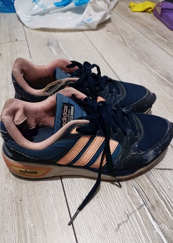 Adidas Lacivert Yüksek Topuklu Kadın Spor Ayakkabı
