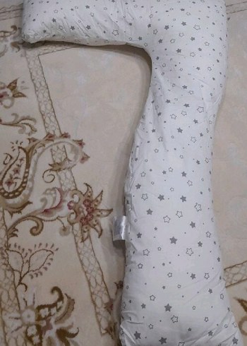 Desenli Gri Hamile ve Emzirme Yastığı - Görsel 3