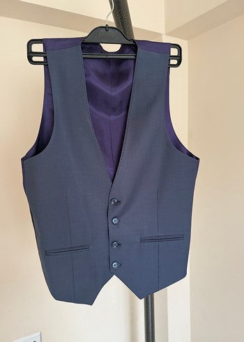 Erkek Lacivert Modern Klasik Takım Elbise - Görsel 3