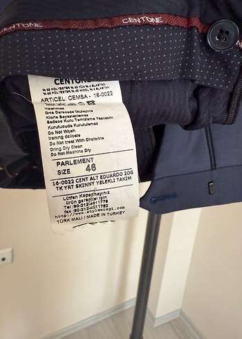 Erkek Lacivert Modern Klasik Takım Elbise - Görsel 7