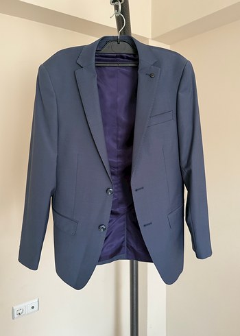 Erkek Lacivert Modern Klasik Takım Elbise - Görsel 2