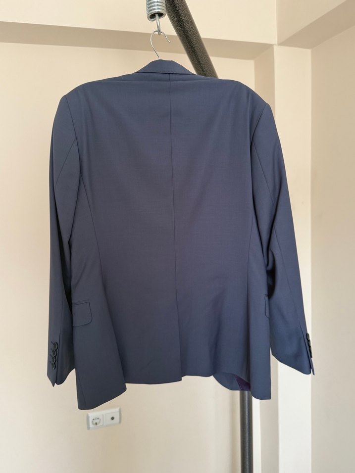 Erkek Lacivert Modern Klasik Takım Elbise - Görsel 5