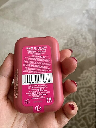 Beden Nyx buttermelt 08