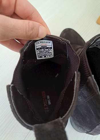 U.S Polo Assn. Kahverengi Süet Kadın Bo