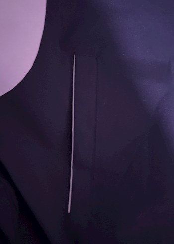 Bej siyah vintage ceket unisex - Görsel 4