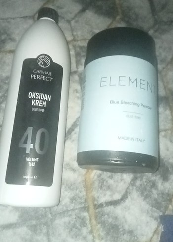  Beden oksidan krem saç açıcı