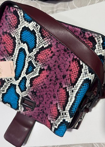 Louis Vuitton Etiketli Leopar desen çanta