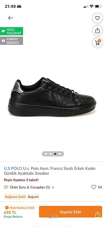 U.S Polo Assn. Sneaker