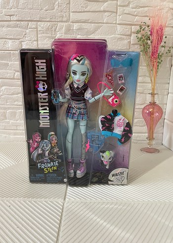 Monster High Frankie Stein Çok Renkli Bebek