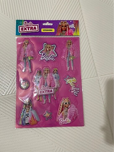 Barbie Barbie extra sticker