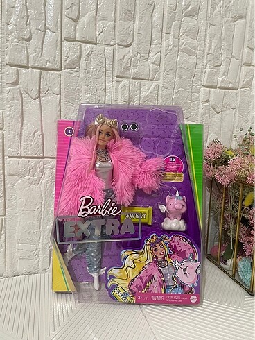 Barbie extra 3 numara bebegi