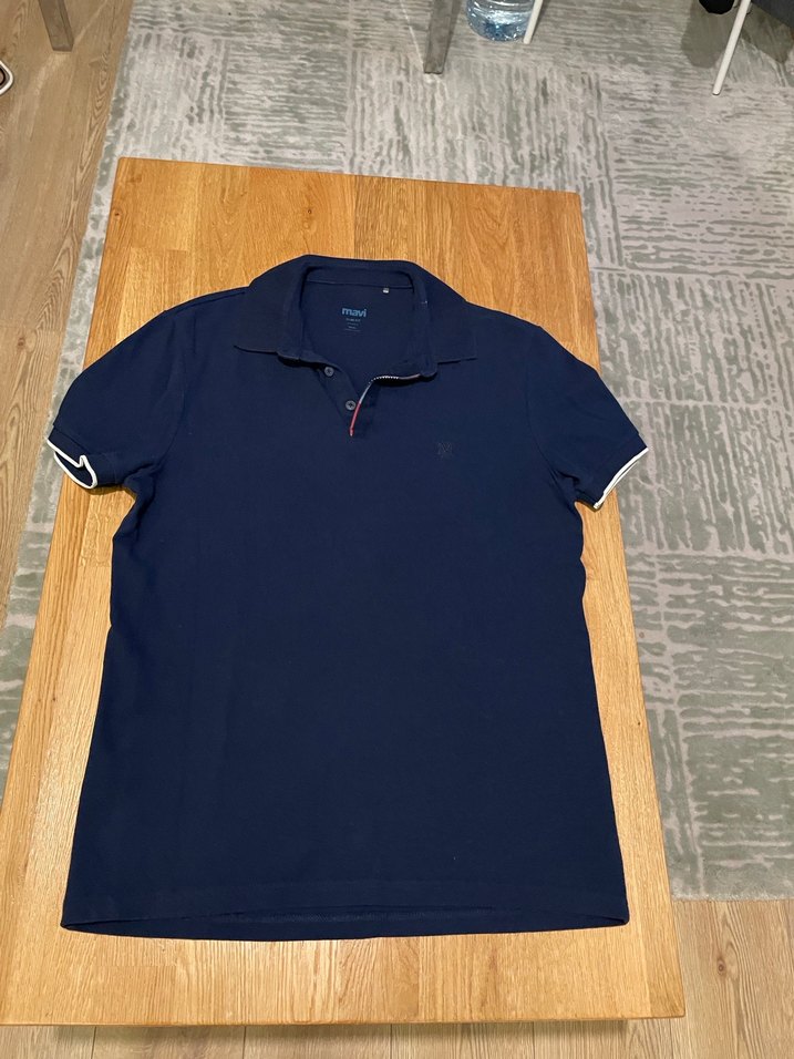 Mavi marka Erkek Lacivert Polo Tişört - Görsel 2